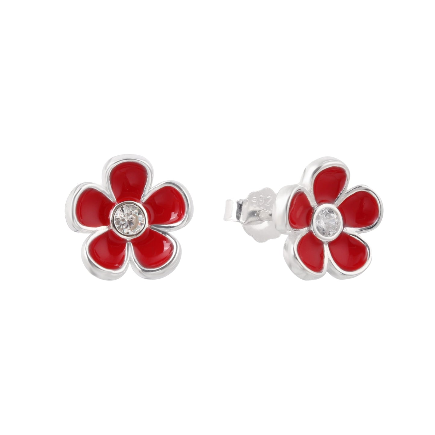 Earrings-E2723_RED